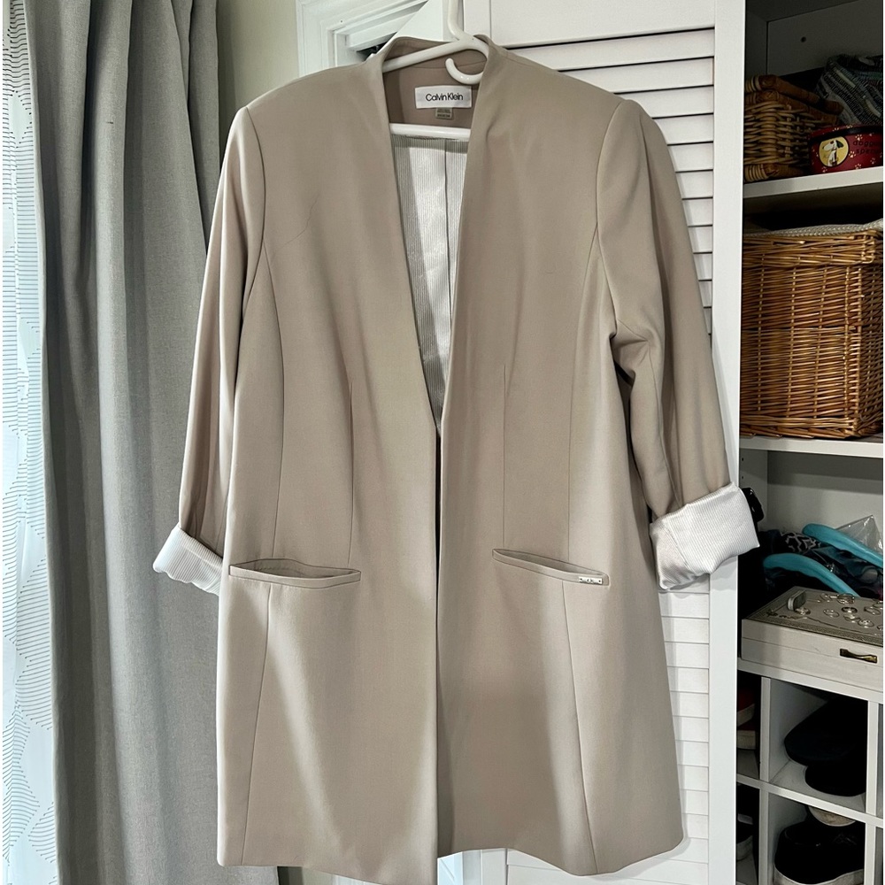 Calvin Klein plus size blazer